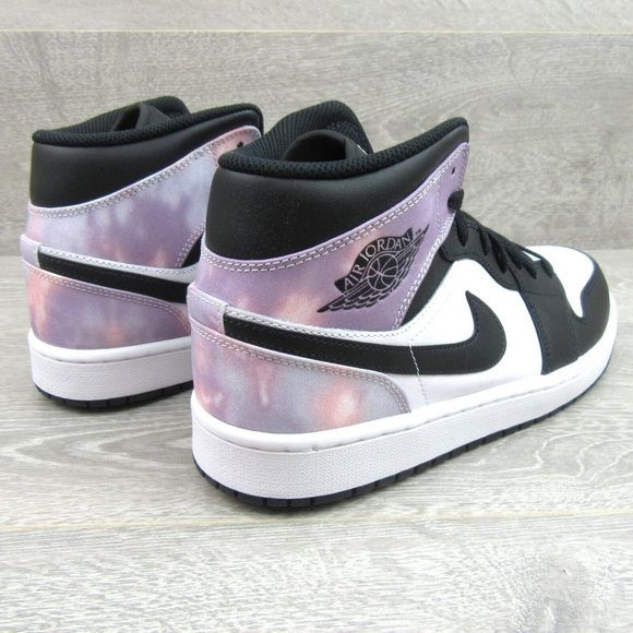 Air Jordan 1 Mid SE Zen Master Tie- Dye Sneakers Mens Size 9.5 NEW - Picture 8 of 15